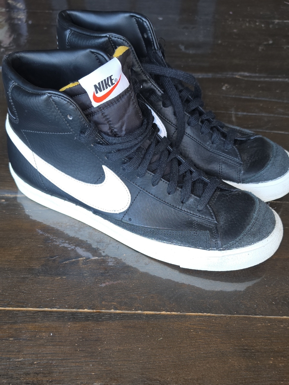 (10.5) Nike Mid 77 High-Top Sneakers Classic Basketball Skaterboard Leather